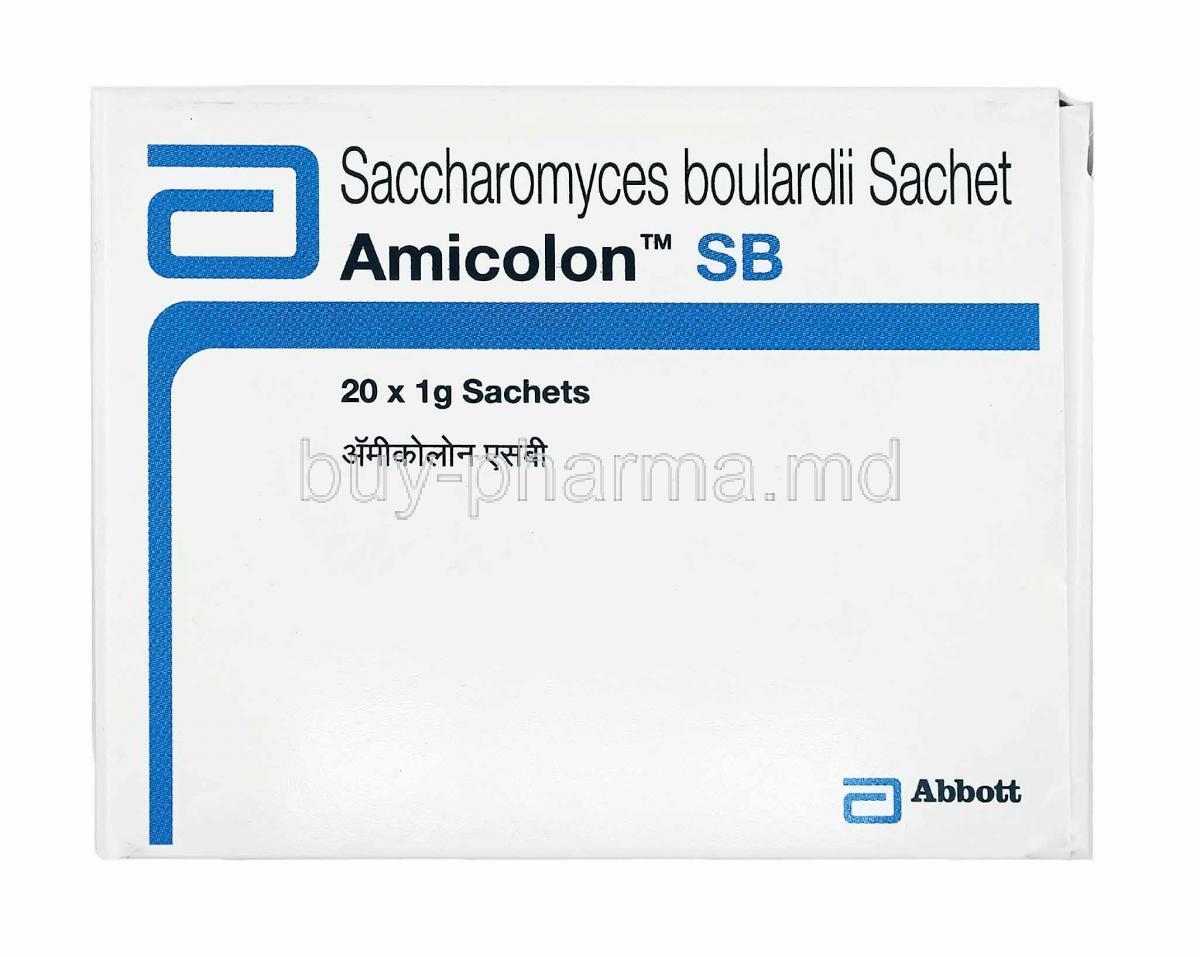 Amicolon SB Sachet, Boulardii box