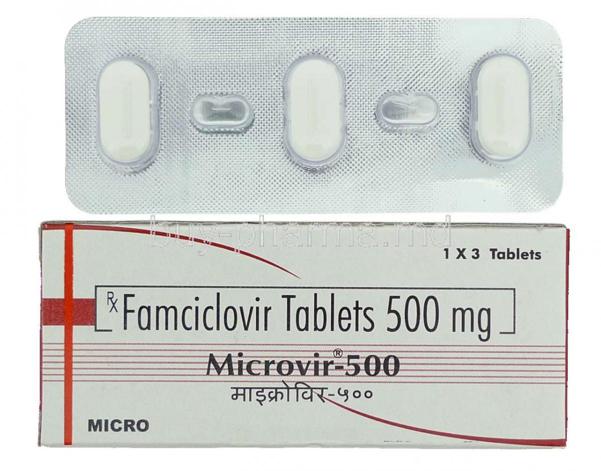 famciclovir 500 mg tablet 1mg