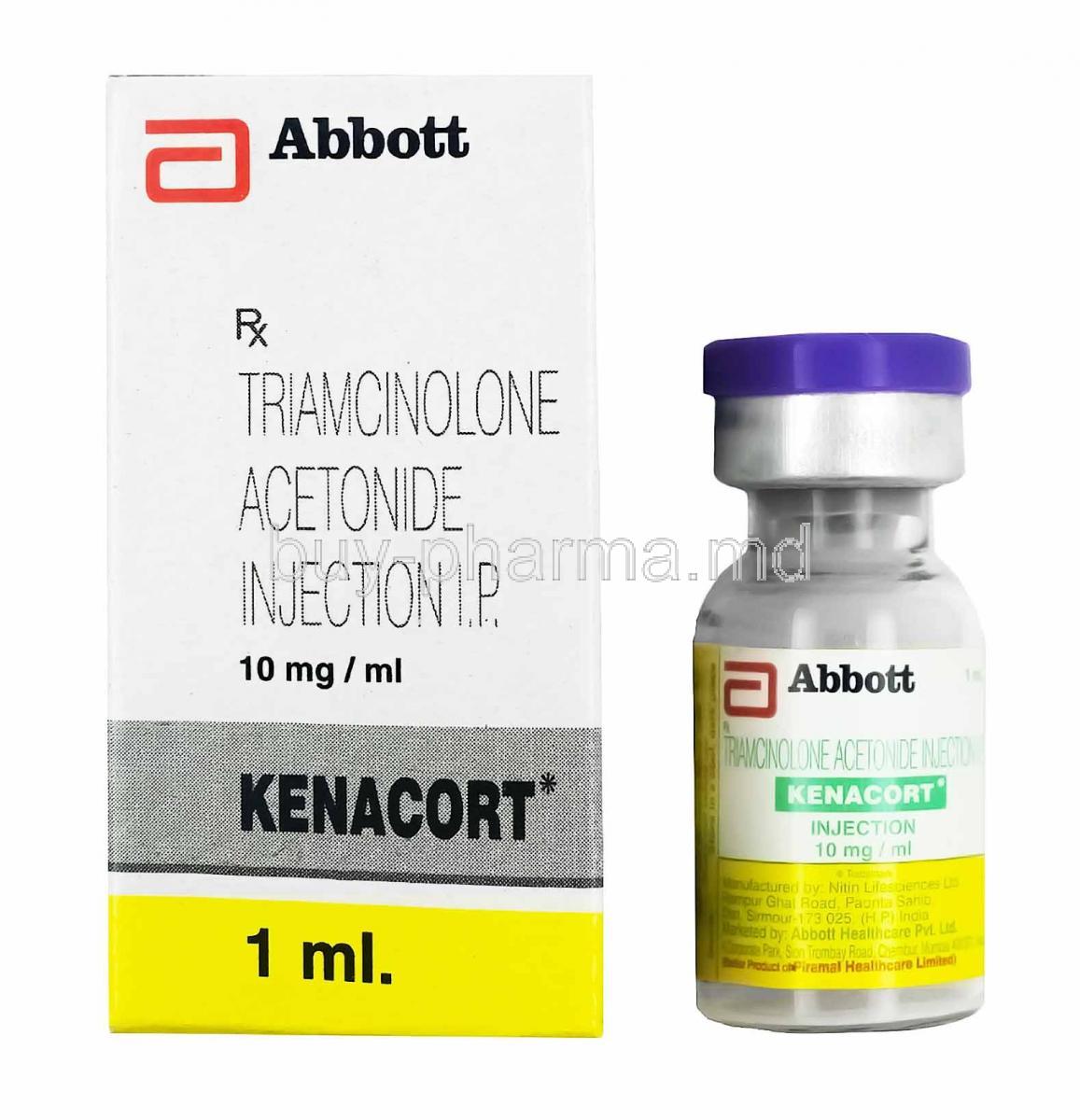 Kenacort Injectionicon, Triamcinolone 10mg