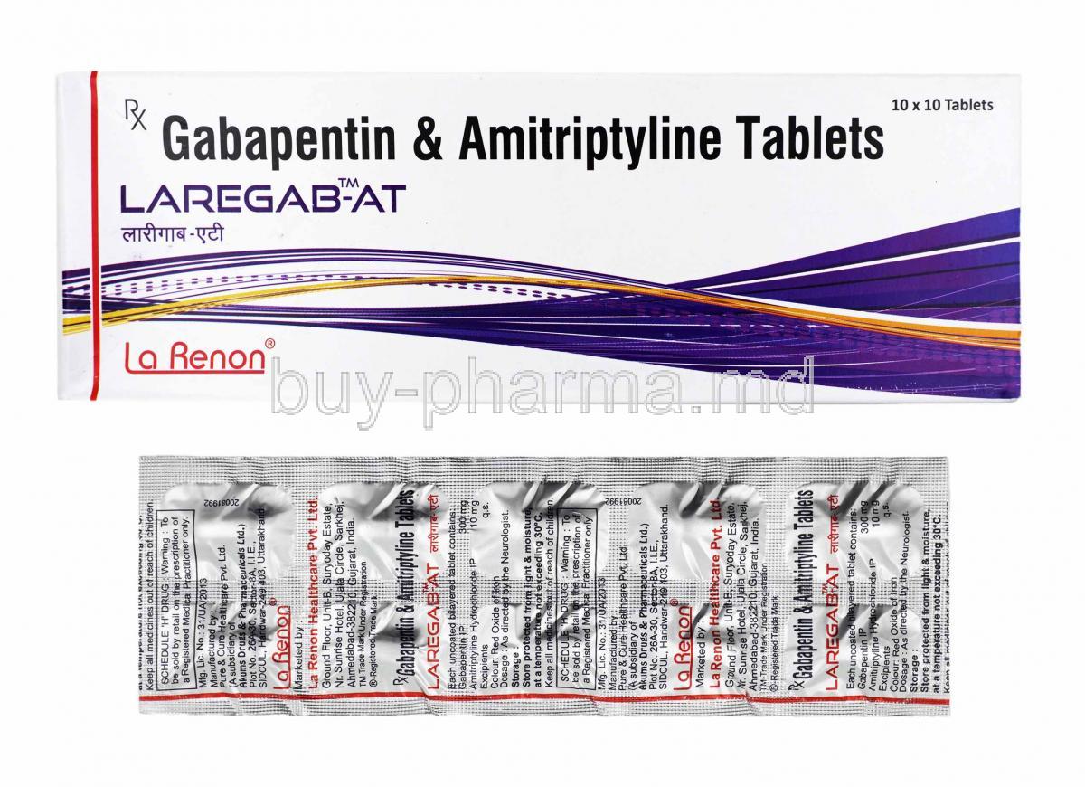Buy Laregab At Gabapentin Amitriptyline Laregab At Online Buy Pharma Md