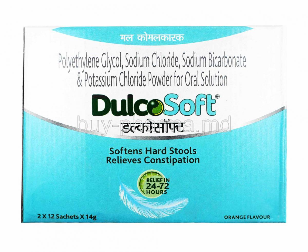 Dulcosoft Powder for Oral Solution box
