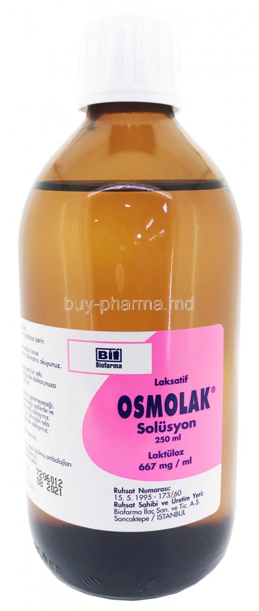 Osmolak Oral Solution, Lactulose 250ml bottle