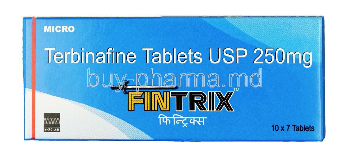Fintrix, Terbinafine 250 mg, Tablet, Box