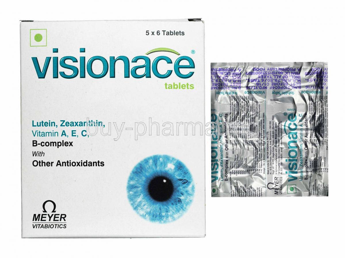 Visionace box and tablets