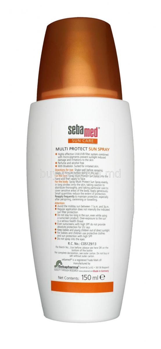 sebamed sun spray