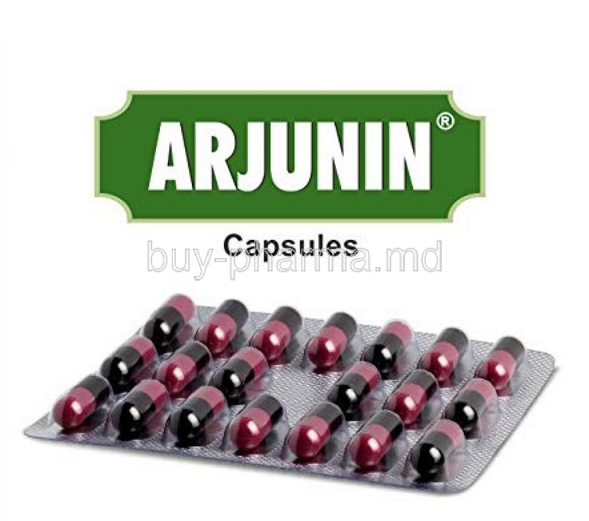 Arjunin box and capsules