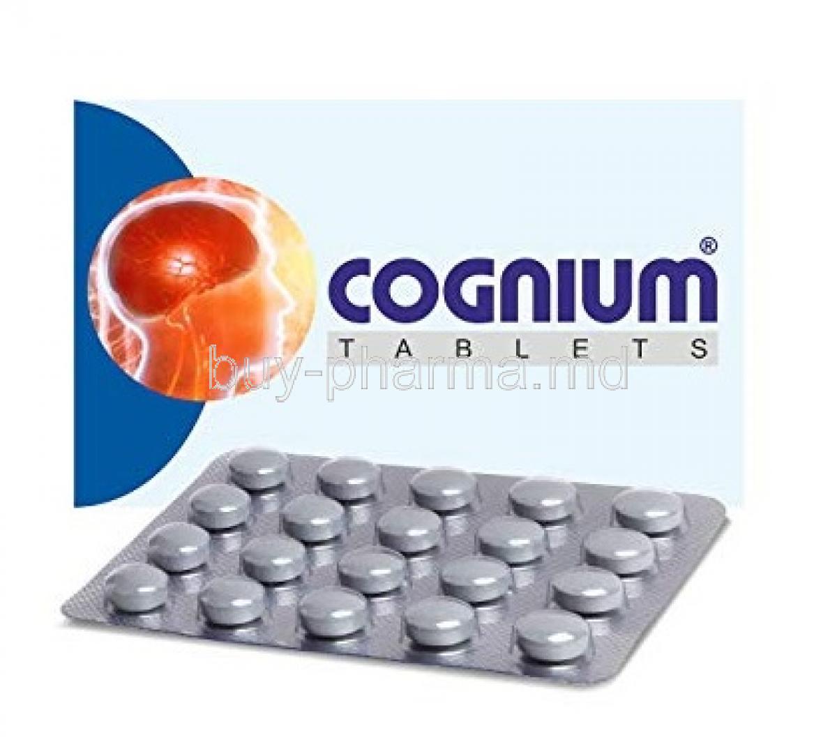 Cognium box and tablets
