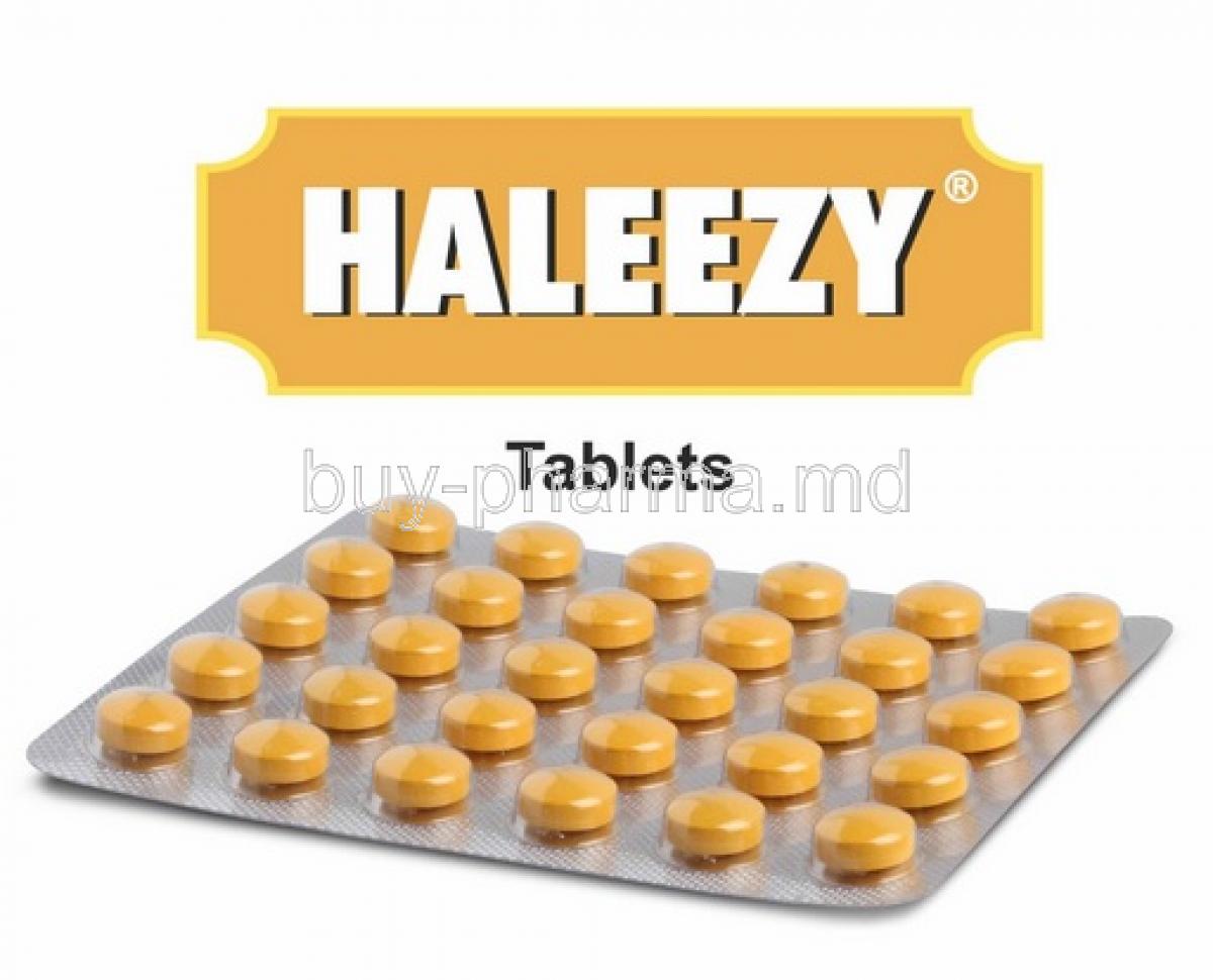 Haleezy box and tablets
