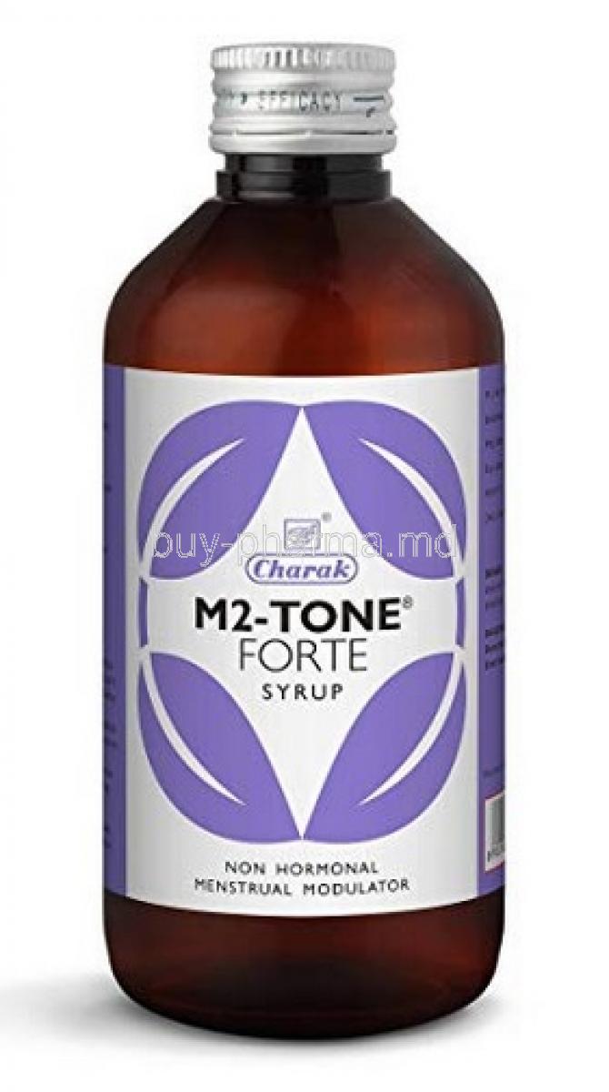 M2 Tone Forte Syrup bottle