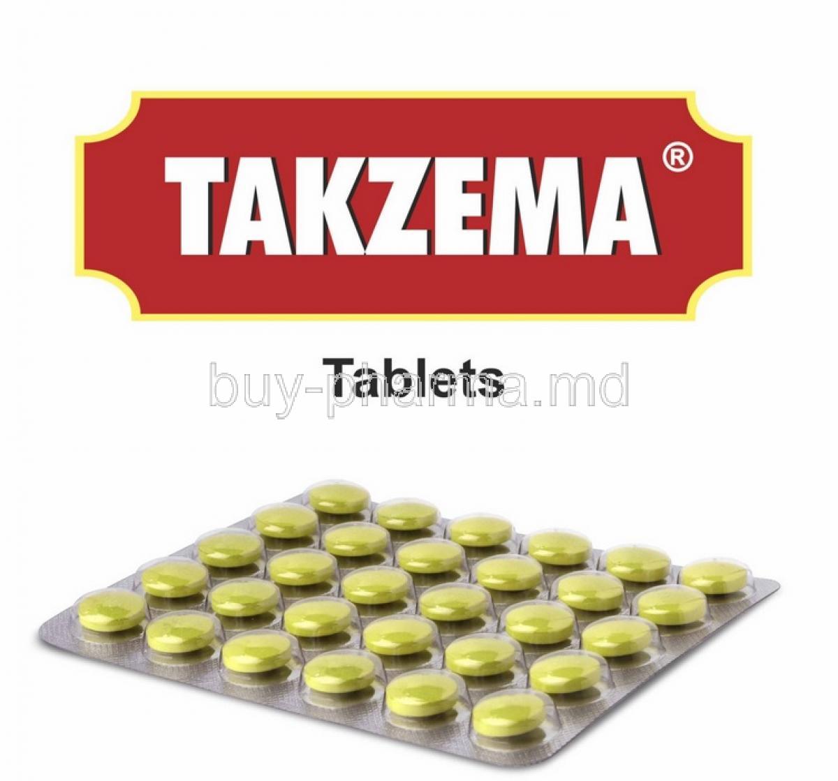 Tekzema box and tablets