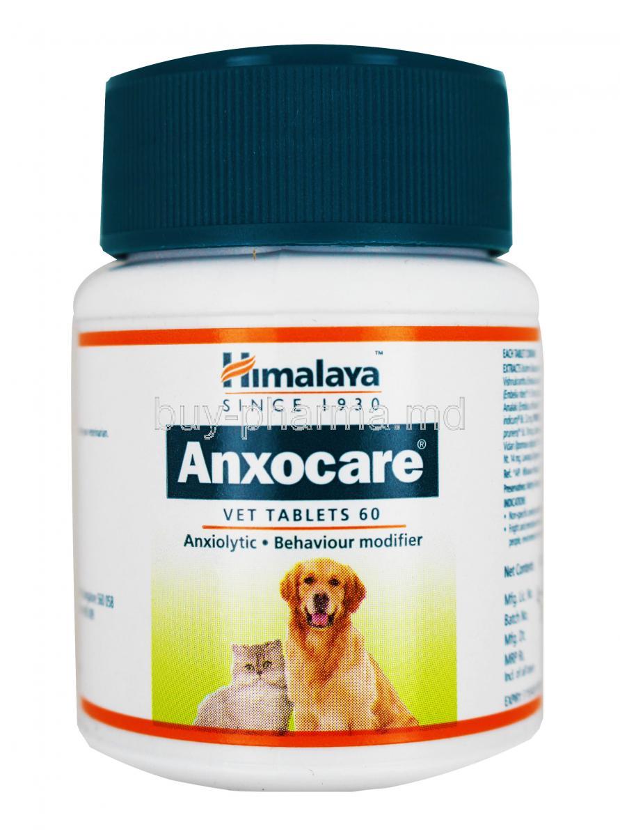 Himalaya Anxocare tablet bottle