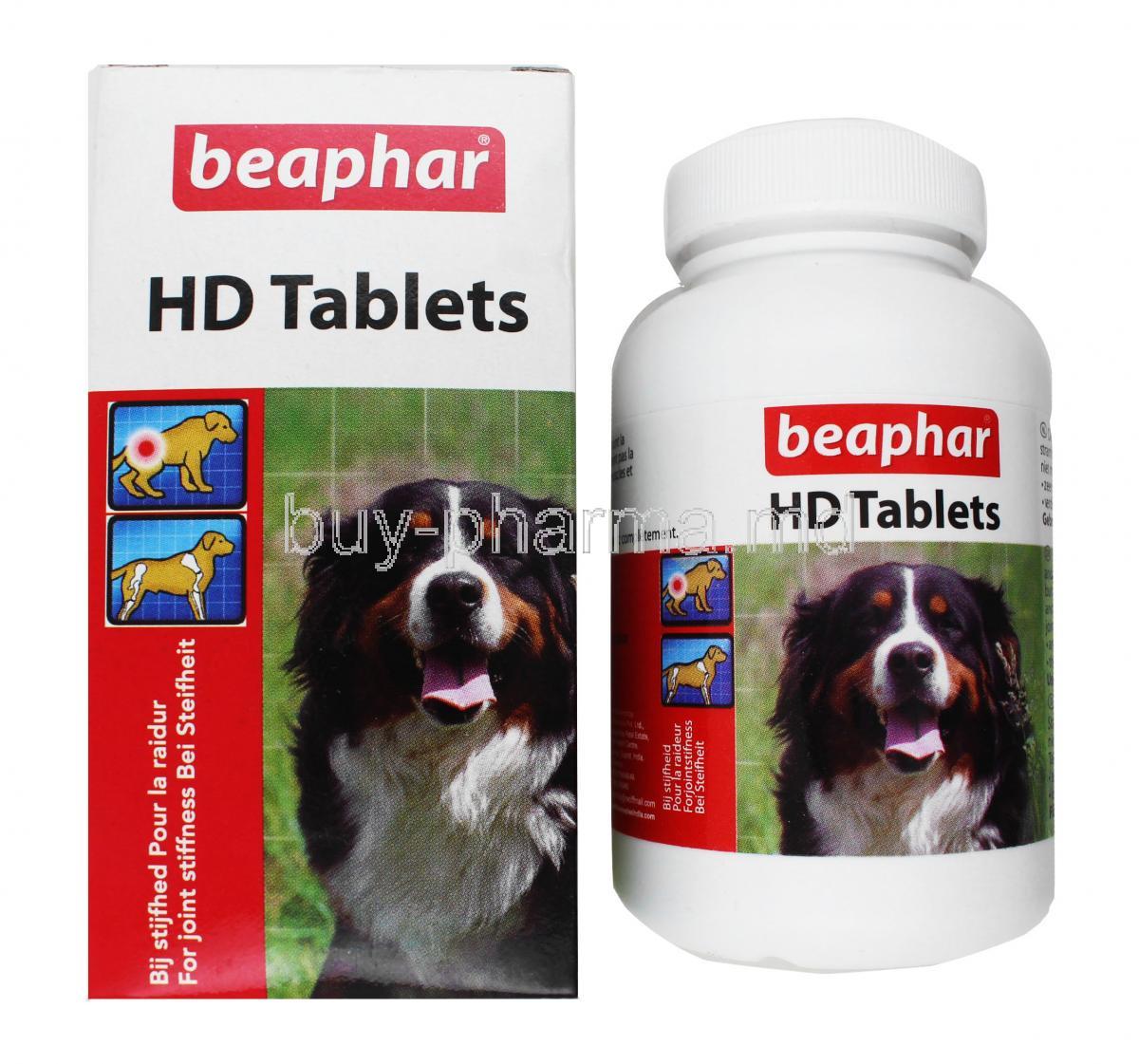 Beaphar HD box and tablet bottle