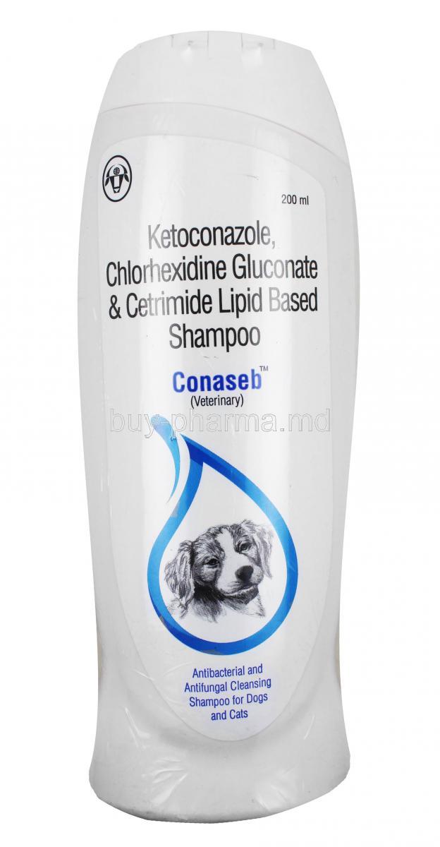 Conaseb Shampoo for Dogs and Cats bottle