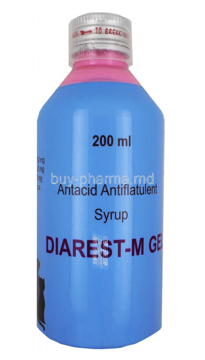 Diarest-M Gel Syrup for Pets bottle