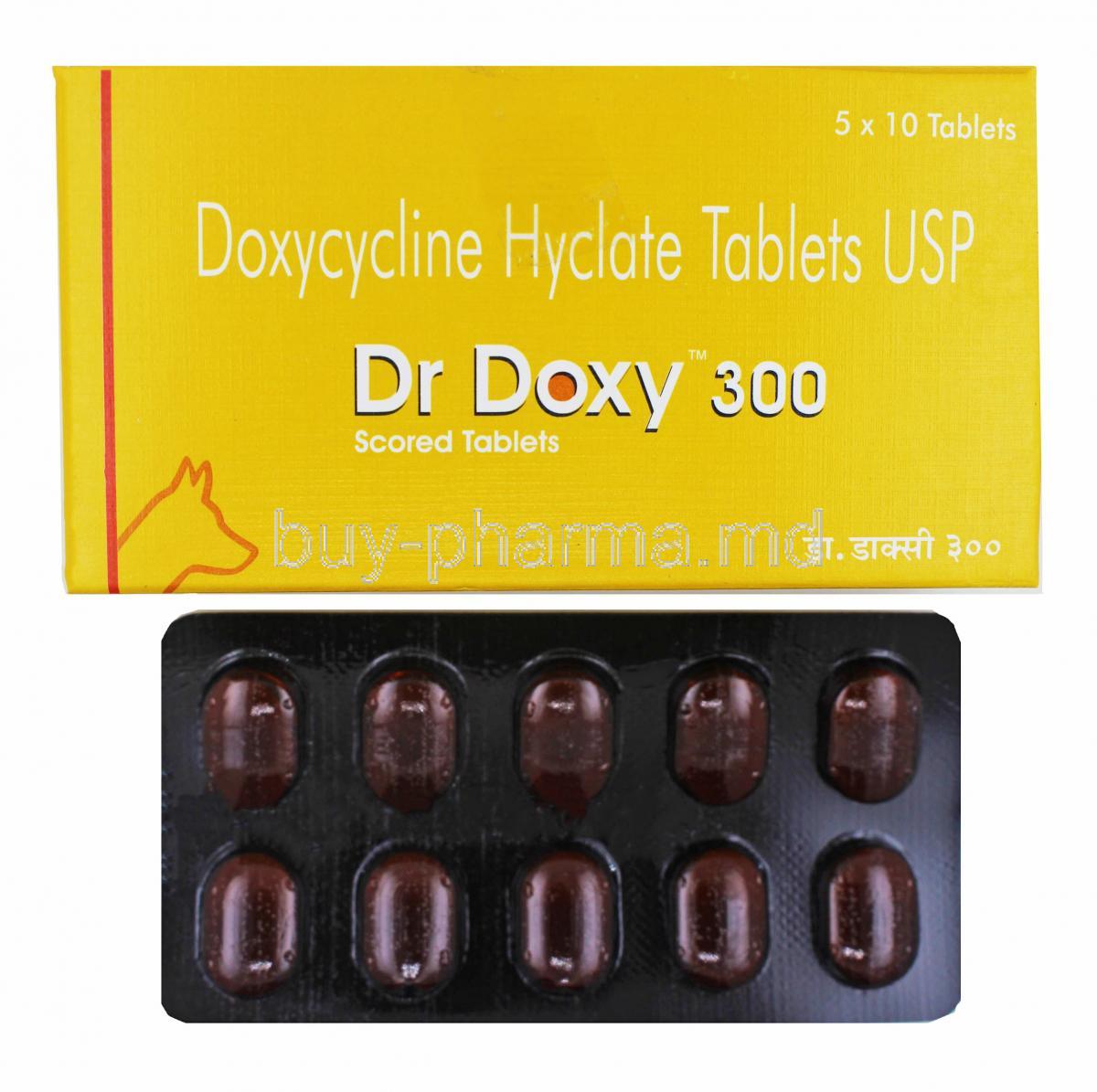 Dr Doxy for Dogs and Cats box and tablets