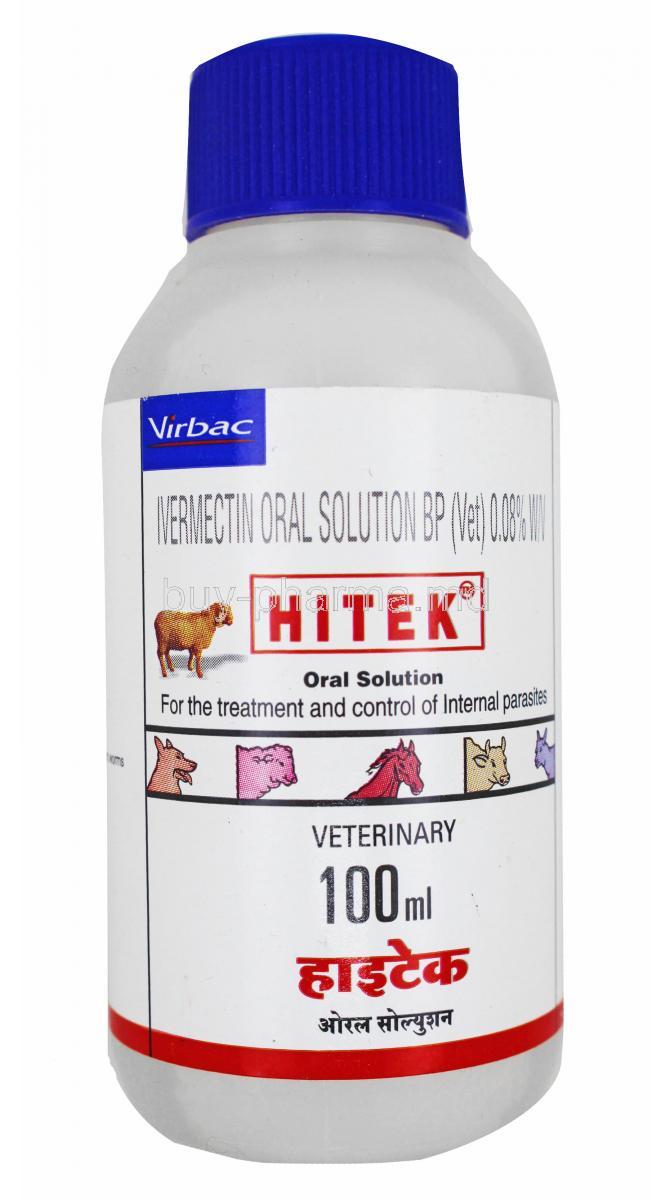 Hitek Oral Solution for Sheep and Horses bottle