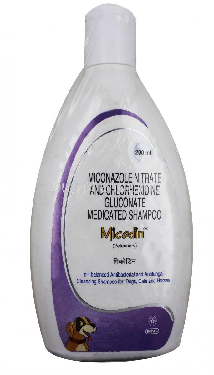 MICODIN shampoo,  200ml, Bottle