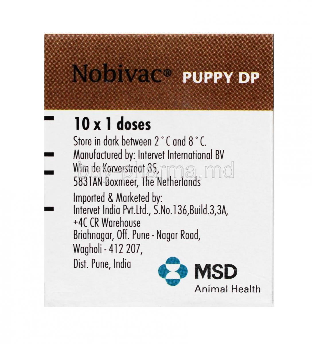 nobivac puppy dp vaccine