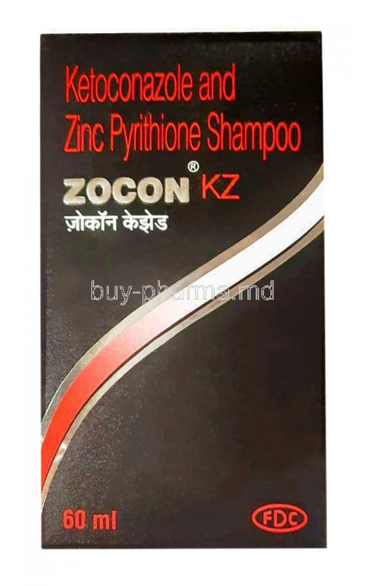 Zocon KZ Shampoo 60ml box