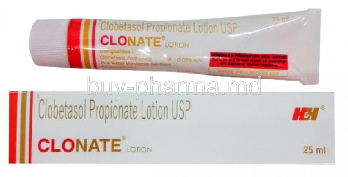 Clonate, Clobetasol lotion, 0.05%, Hegde & Hegde Pharmaceutica Llp