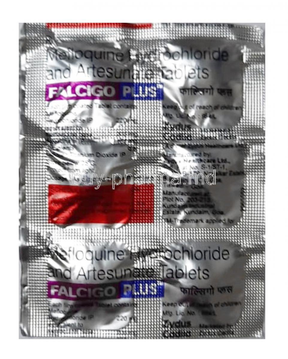 Falcigo Plus, Artesunate and Mefloquine tablet