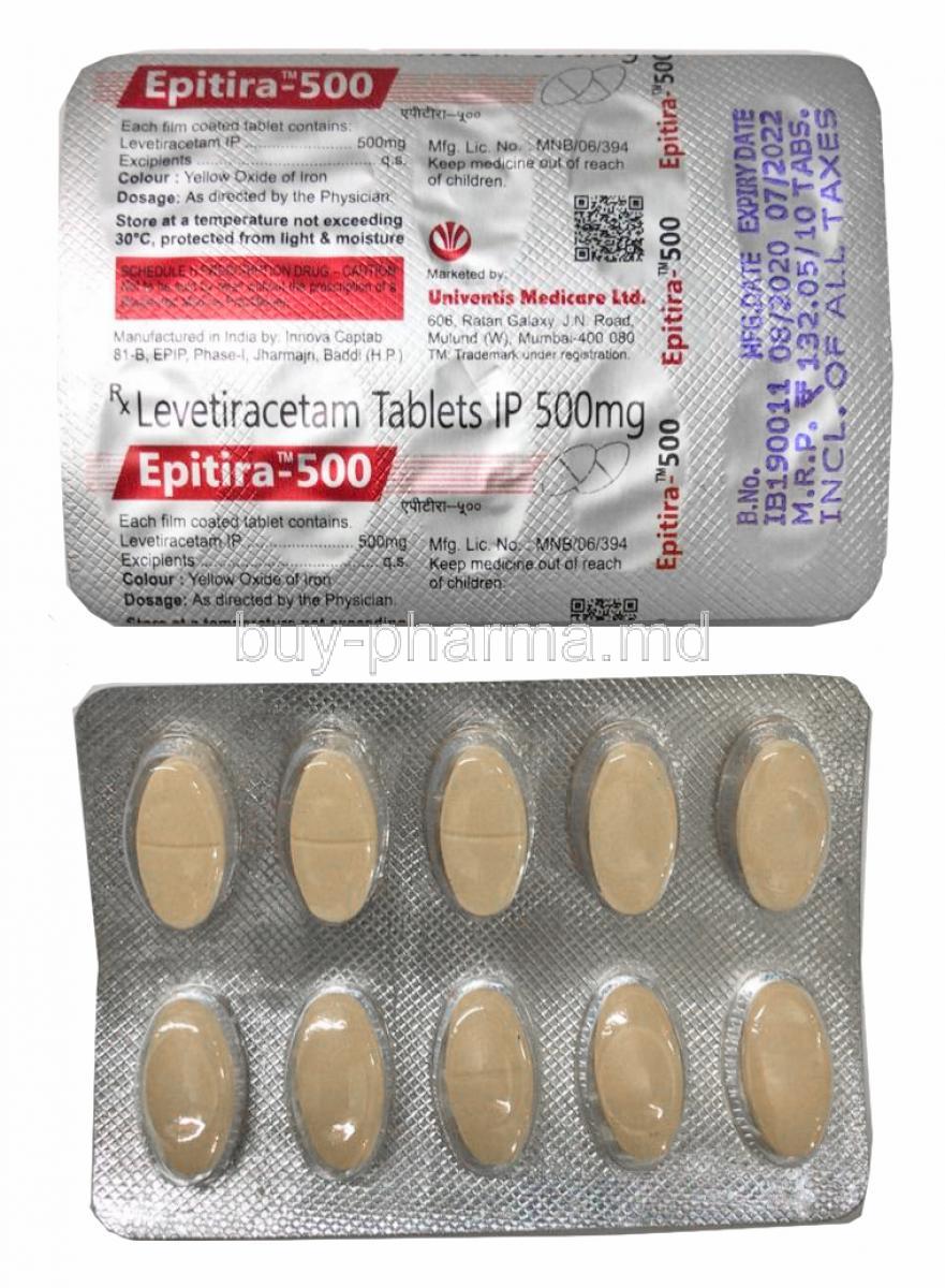 levetiracetam 500 mg tablet brands in india