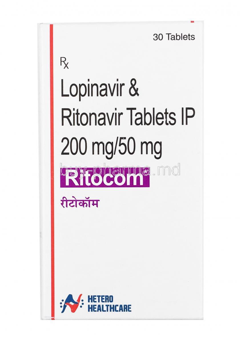 Ritocom, Ritonavir/ Lopinavir box