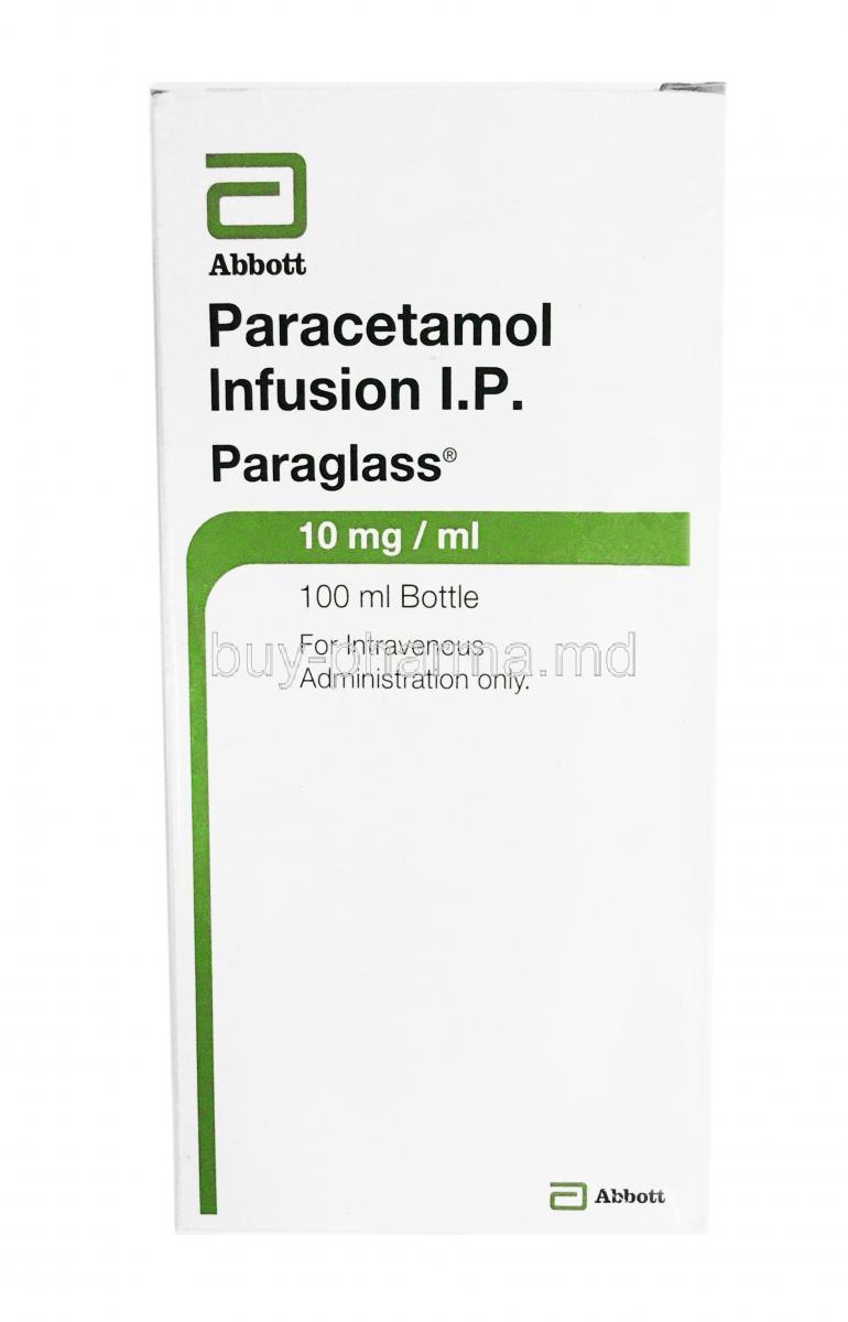 Buy Paraglass 100ml Infusion 1000mg Best Price Online