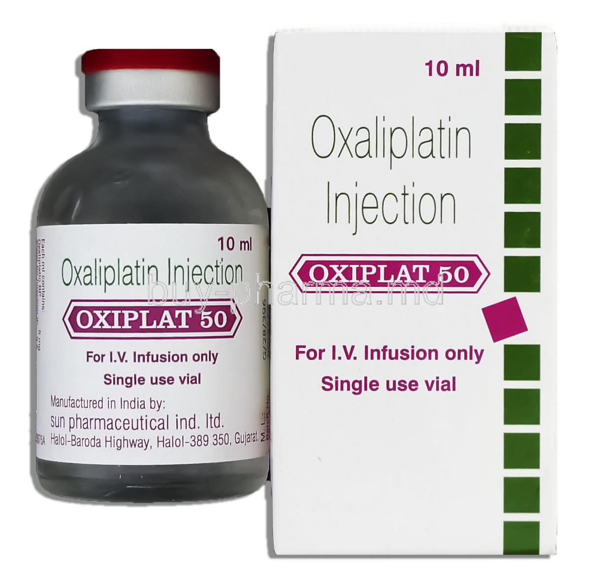 Oxaliplatin Injection 10ml, Generic Eloxatin, Oxaliplatin 50 mg
