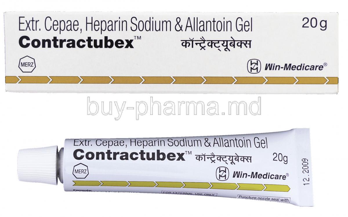 Contractubex, Allantoin/ Cepae Extr/ Heparin Sodium 20 Gm Gel (Win-Medicare)