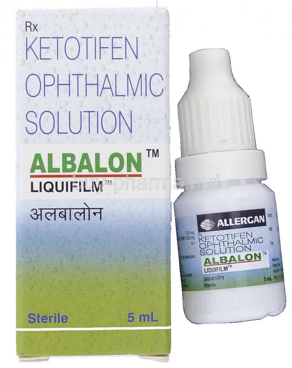 Abalon, Generic  Zaditor,  Ketotifen Fumarate Eye Drops (Allergan)