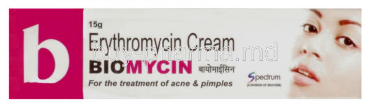 Erythromycin 15 gm Cream ( Biomycin - Biochem )