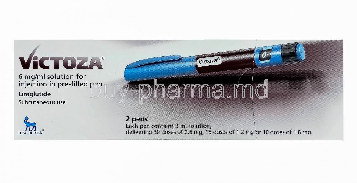 Victoza Pen Injectoin, Liraglutide 6mg per ml