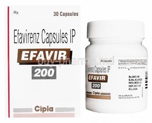 Efavir, Efavirenz 200mg