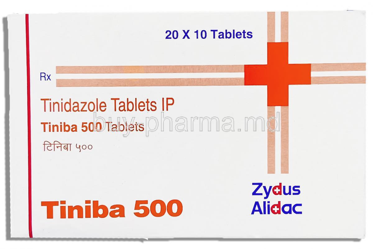 Fasigyn , Tinidazole 500 mg Tablet (Pfizer)