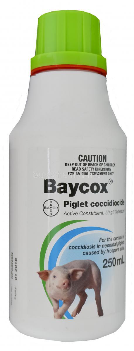 Baycox Piglet Coccidiocide 250ml Bottle