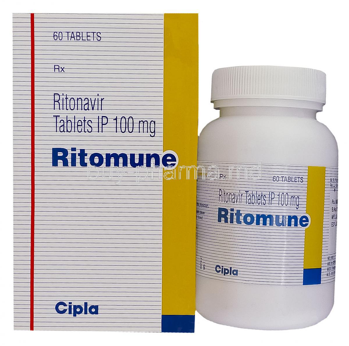 Ritomune, Ritonavir 100mg