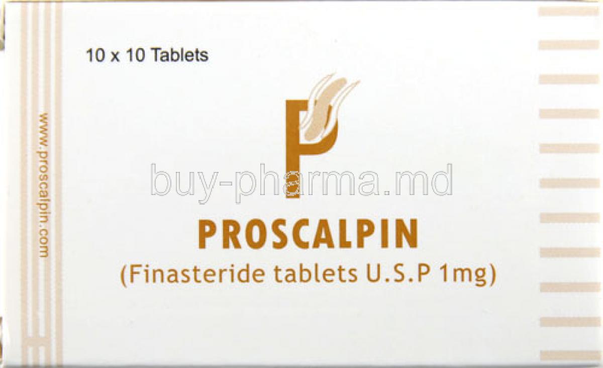 Proscalpin, Finasteride 1mg Box
