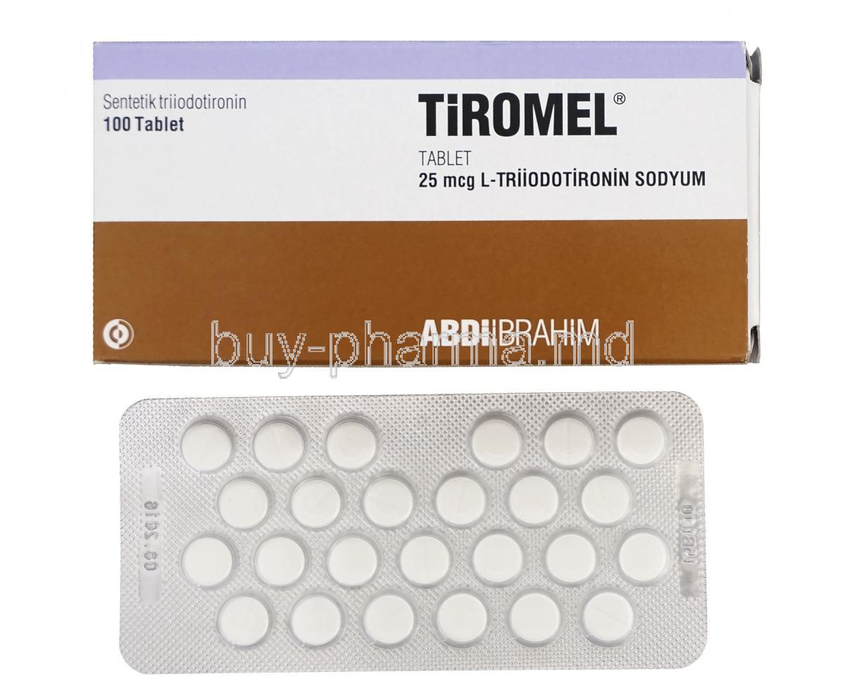 Tiromel, Liothyronine 25mcg