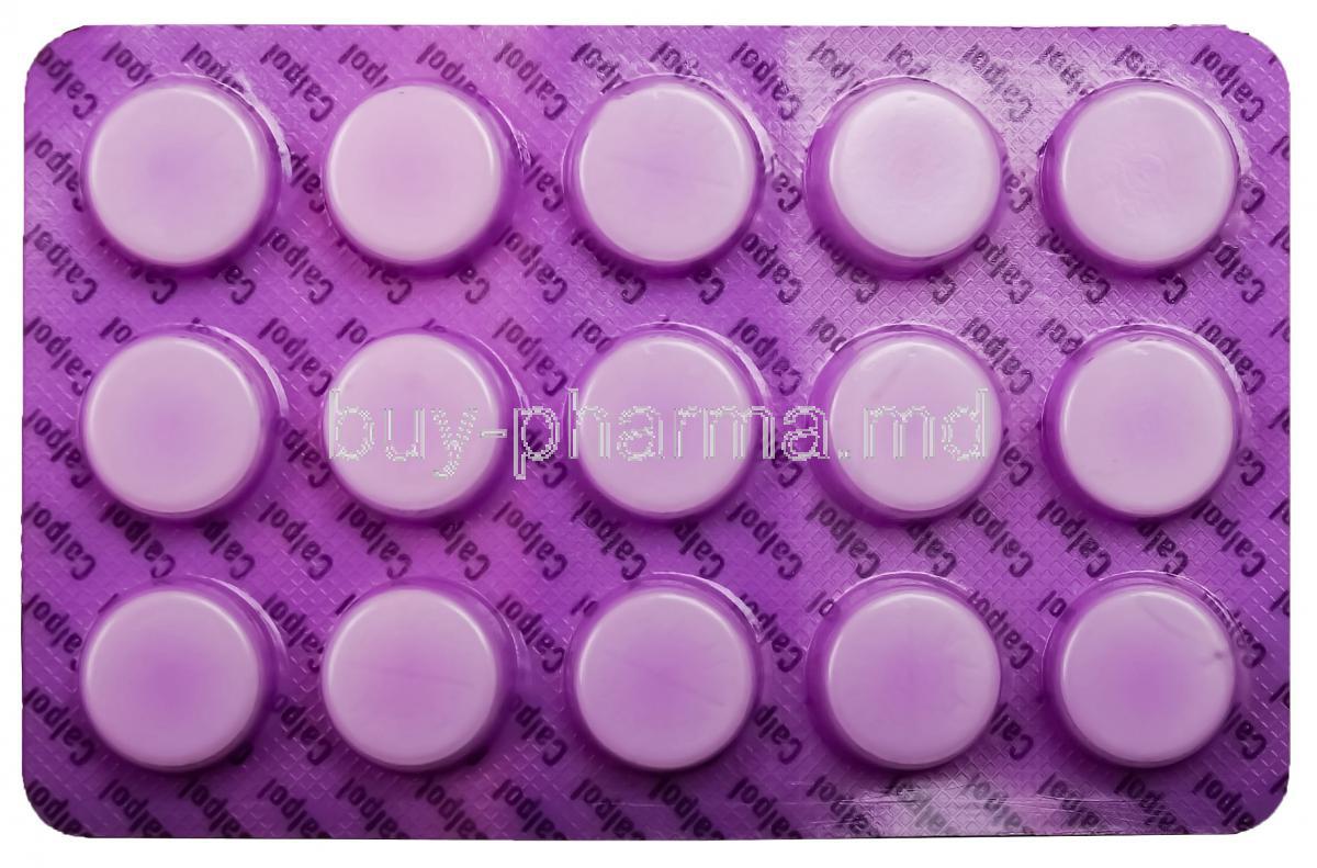 Calpol, Paracetamol 500mg Tablet Strip