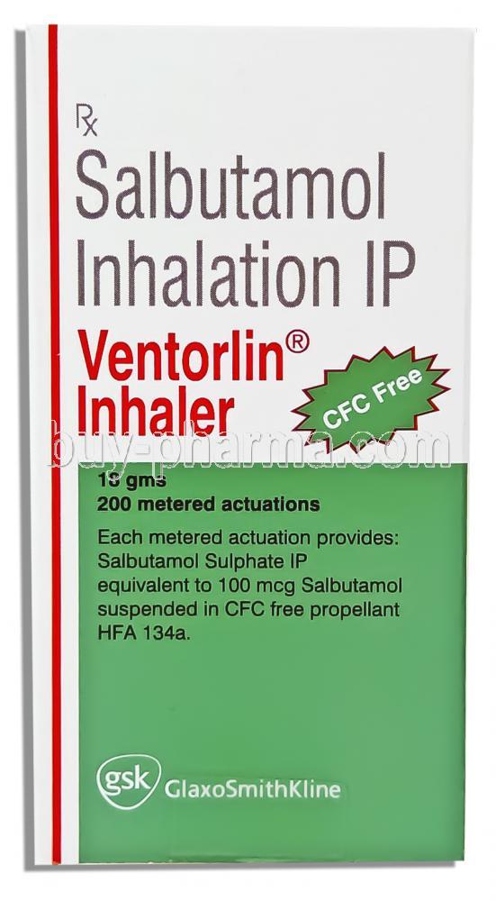 Ventorlin, Salbutamol Inhaler (GSK)