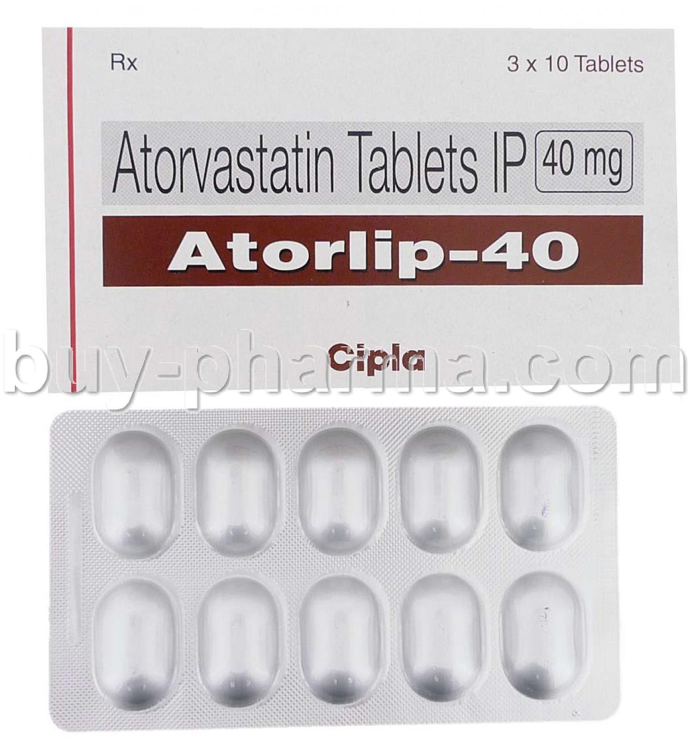 Atorlip, Atorvastatin 40 Mg