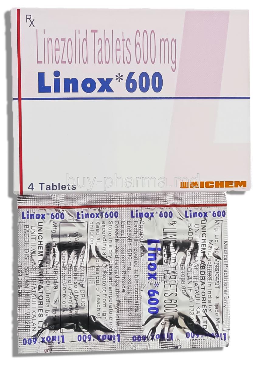 Linospan, Generic Zyvox,  Linezolid  600 Mg Tablet (Cipla)