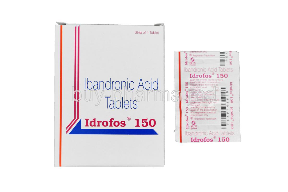 Idrofos 150, Generic Boniva, Ibandronic Acid 150mg