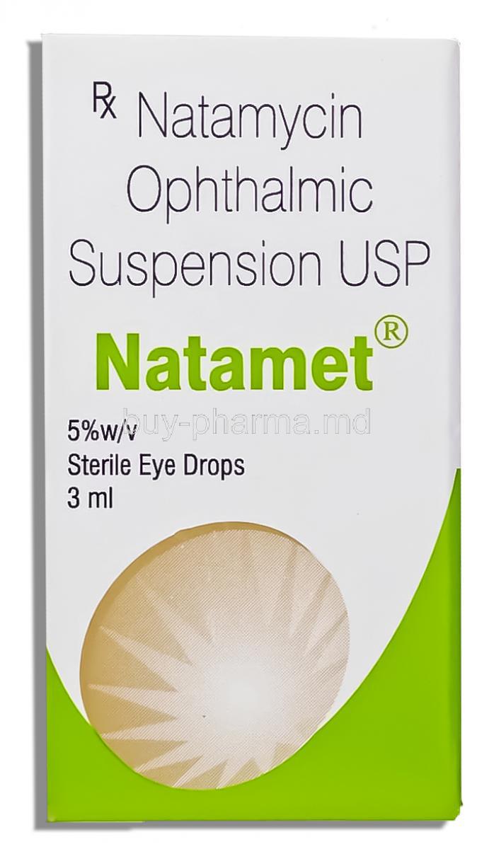 Natamet, Natamycin  5% 3ml Eye Drops