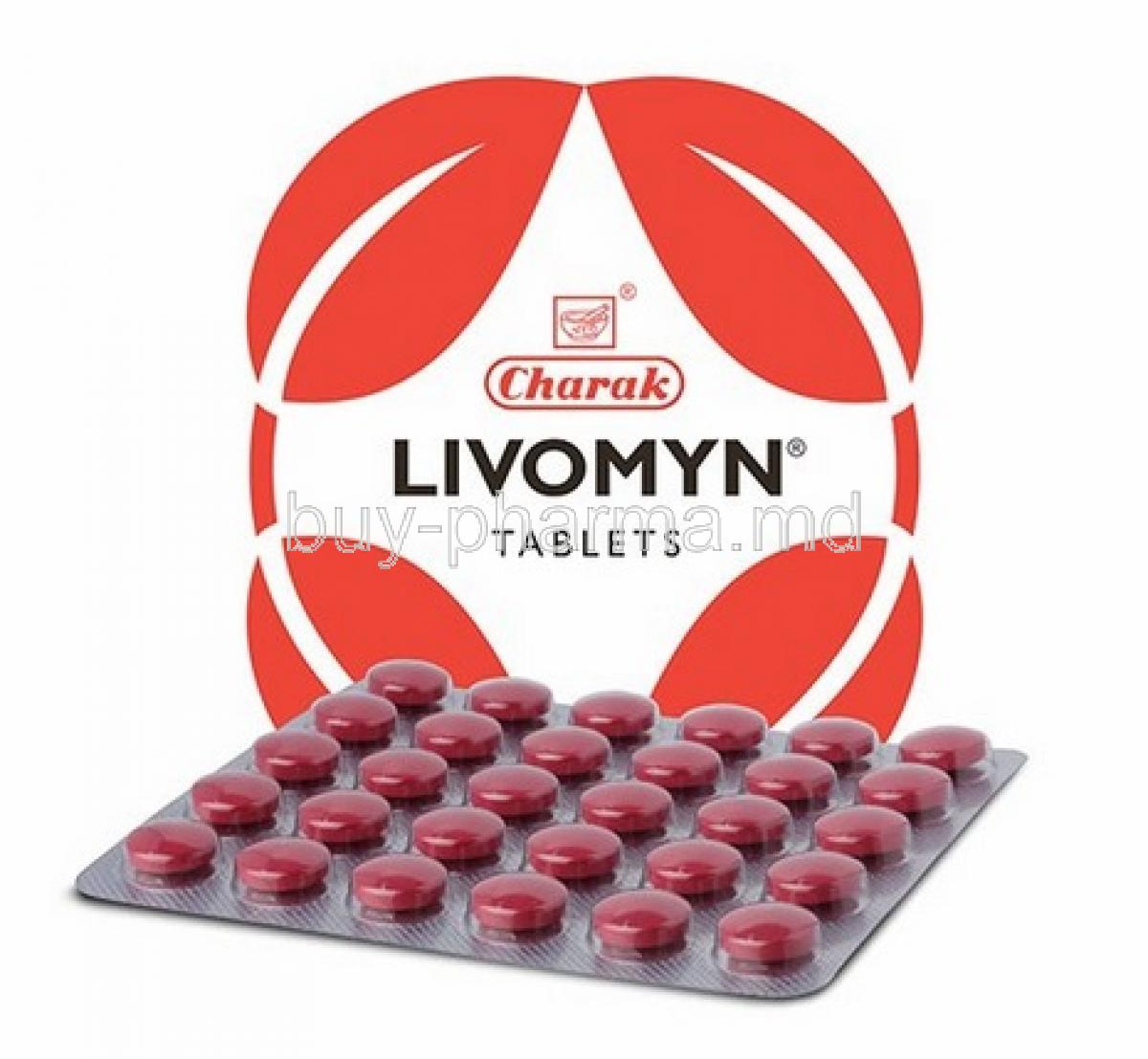 Livomyn box and tablets
