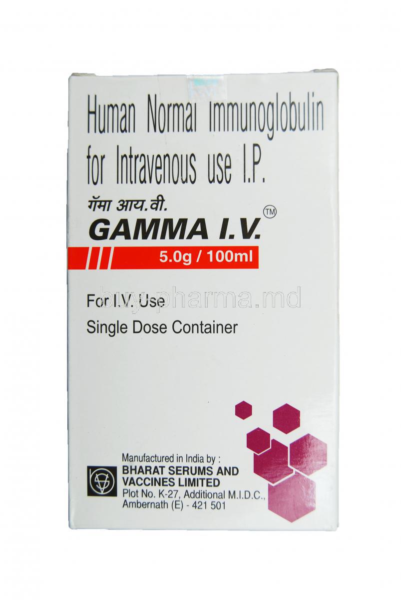 Gamma I.V., Human Normal Immune Globulin