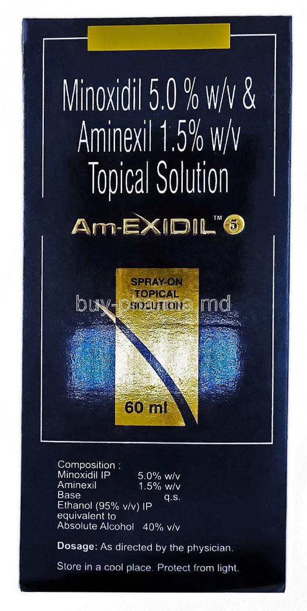 Amexidil Solution, Aminexil/ Minoxidil