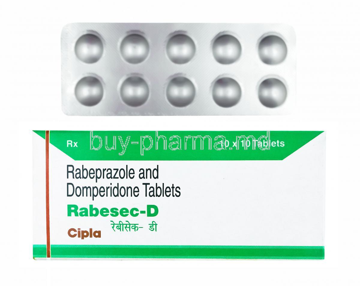 Rabesec - D, Domperidone and Rabeprazole