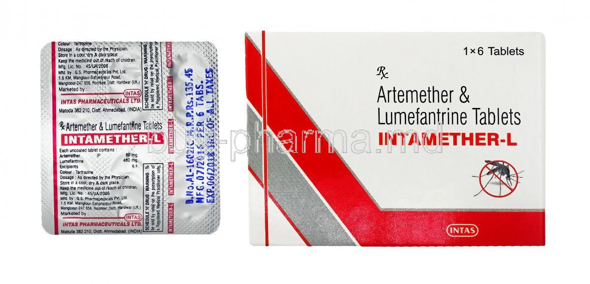 Intamether, Arteether and Lumefantrine